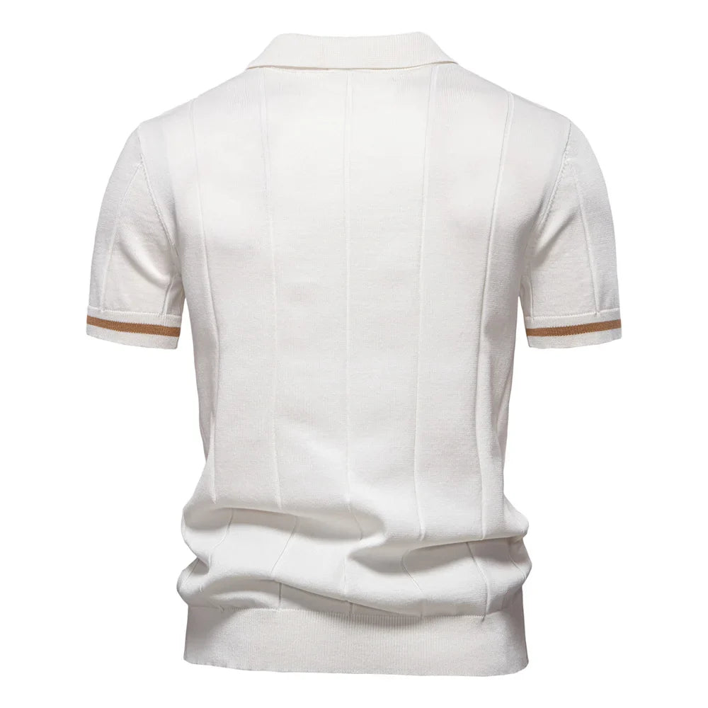 Vellian Zipper Polo