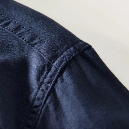 RL - Shirt With Stand-Up Collar