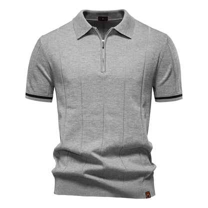 Vellian Zipper Polo