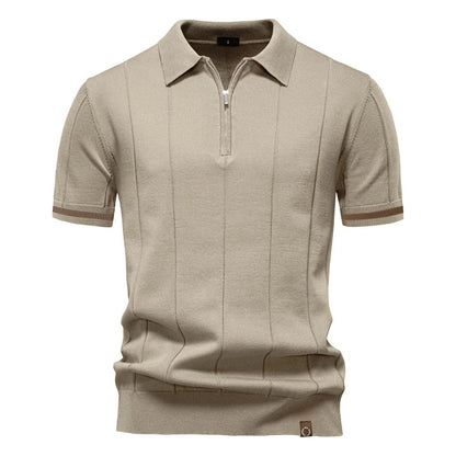Vellian Zipper Polo